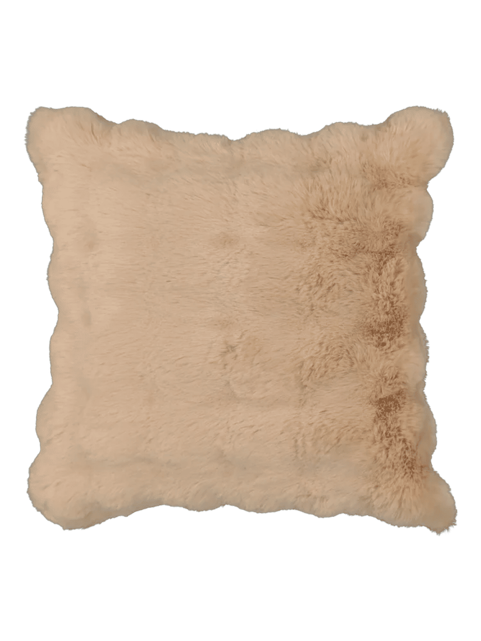 Monochrome Faux Fur Scatter Cushion