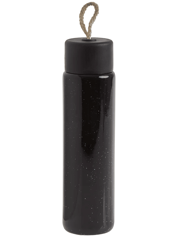 400ml Speckled Glass Drinking Bottle (1)