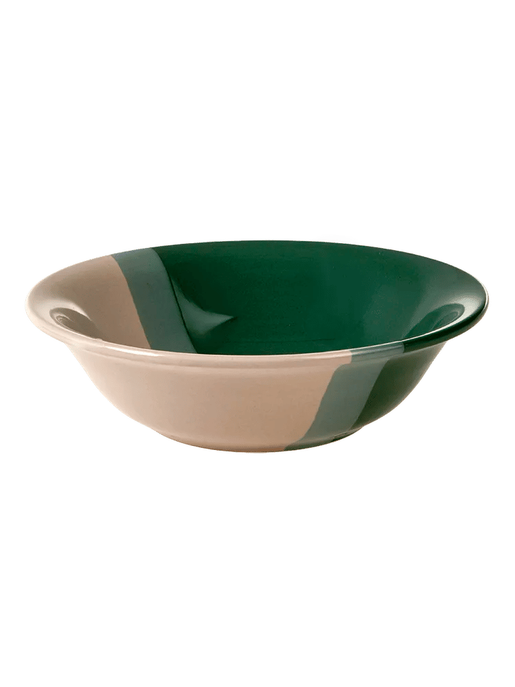 Hand Painted Ceramic Serving Bowl