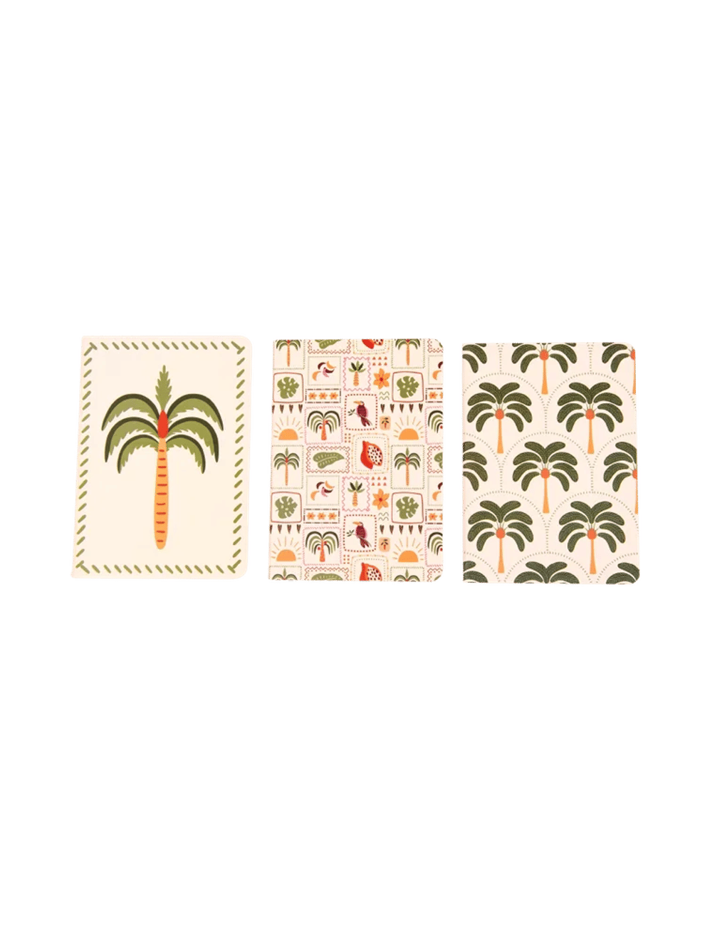 3 Pack Tropical Notebook