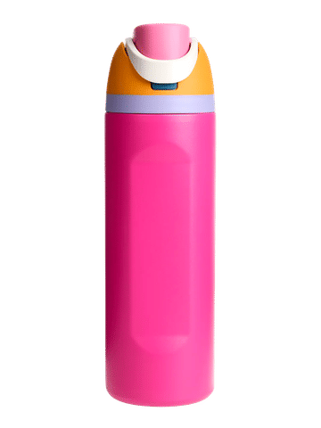 720ml Vibrant Pink Multicolour Drink Bottle
