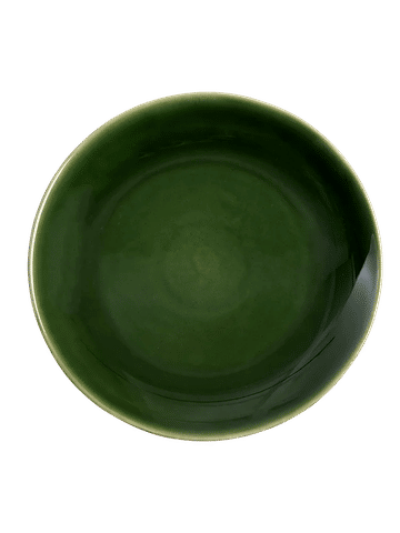Deep Green Ceramic Dinner Plate 26.7cm