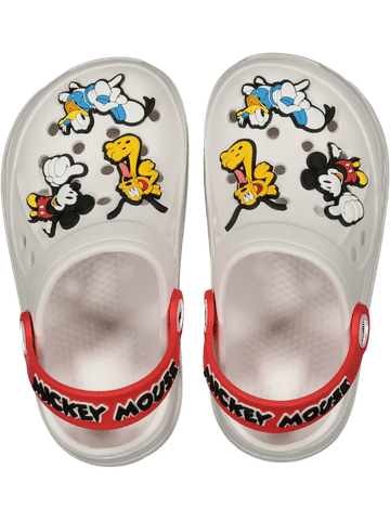 Disney Mickey Mouse White Moulded Sandals