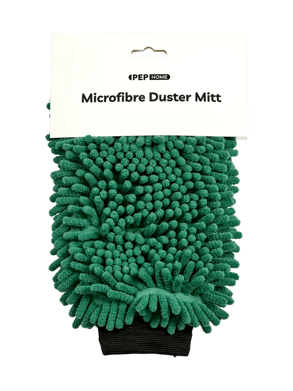 Green Microfibre Duster Mitt