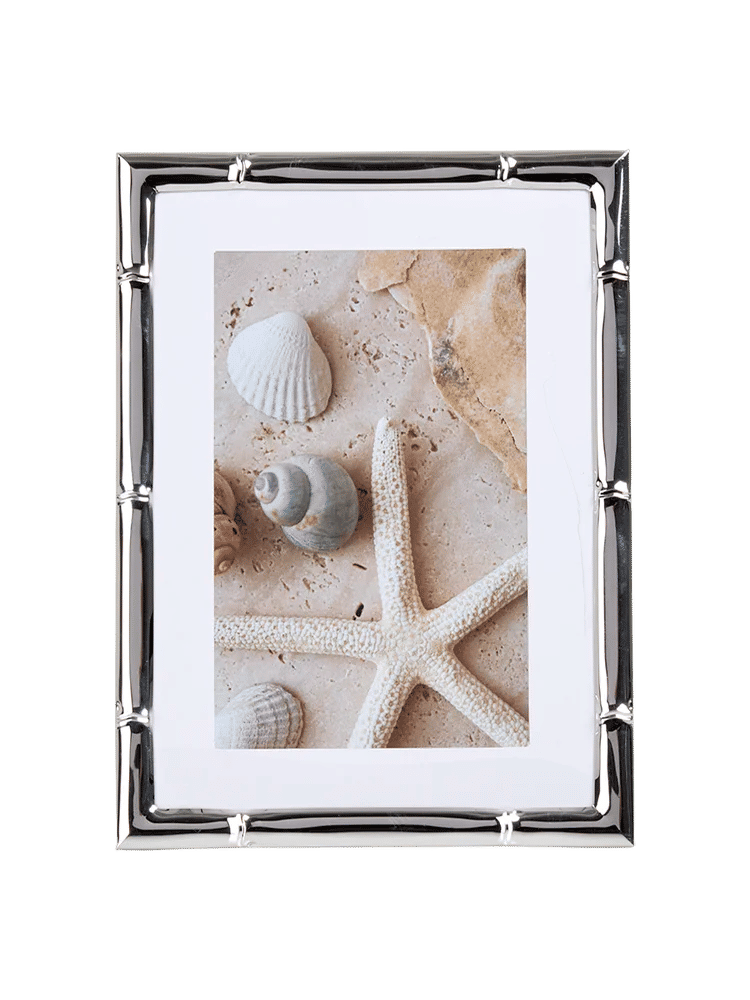 Silver Bamboo Style Photo Frame (1)