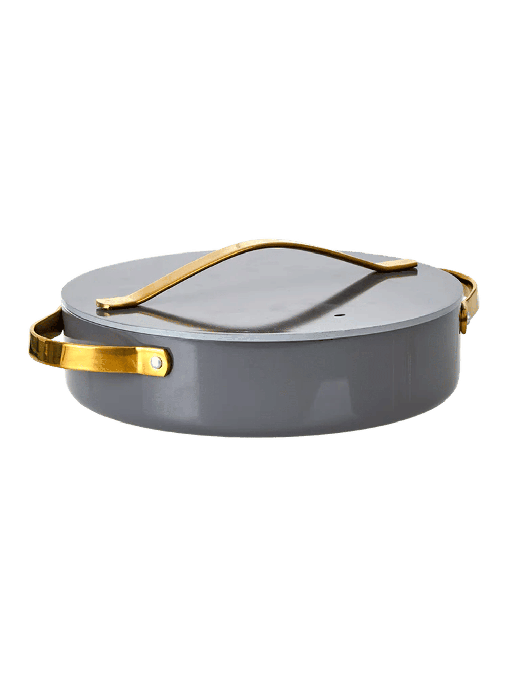 28cm Non-Stick Aluminium Skillet With Lid (1)