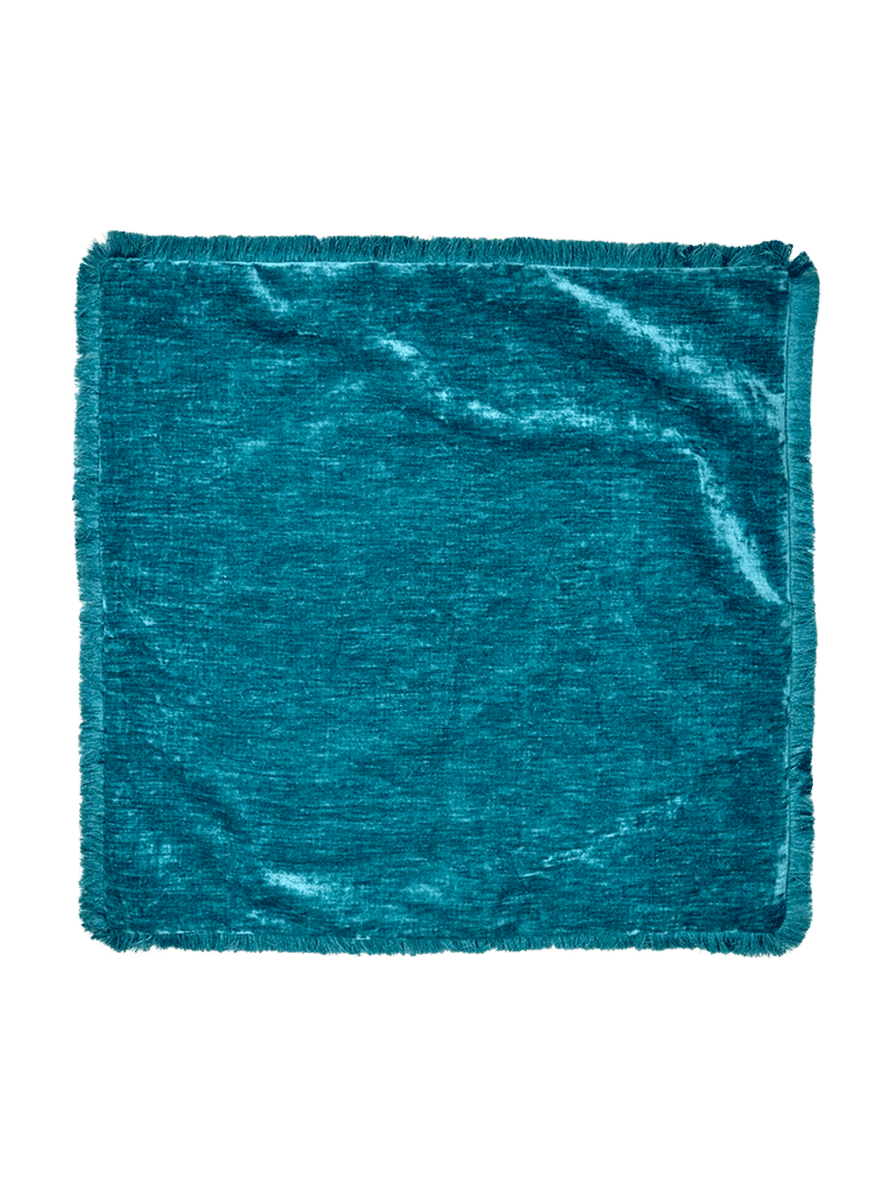 Teal Velvet Scatter Cushion Cover (1)