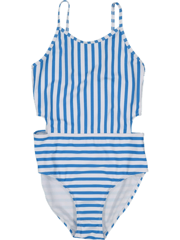 Stripe Swim Costume