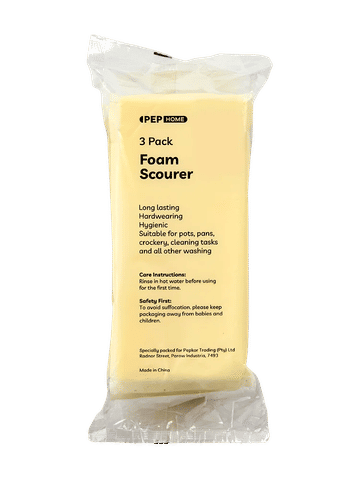 Heavy Duty Scouring Sponges 3 Pack