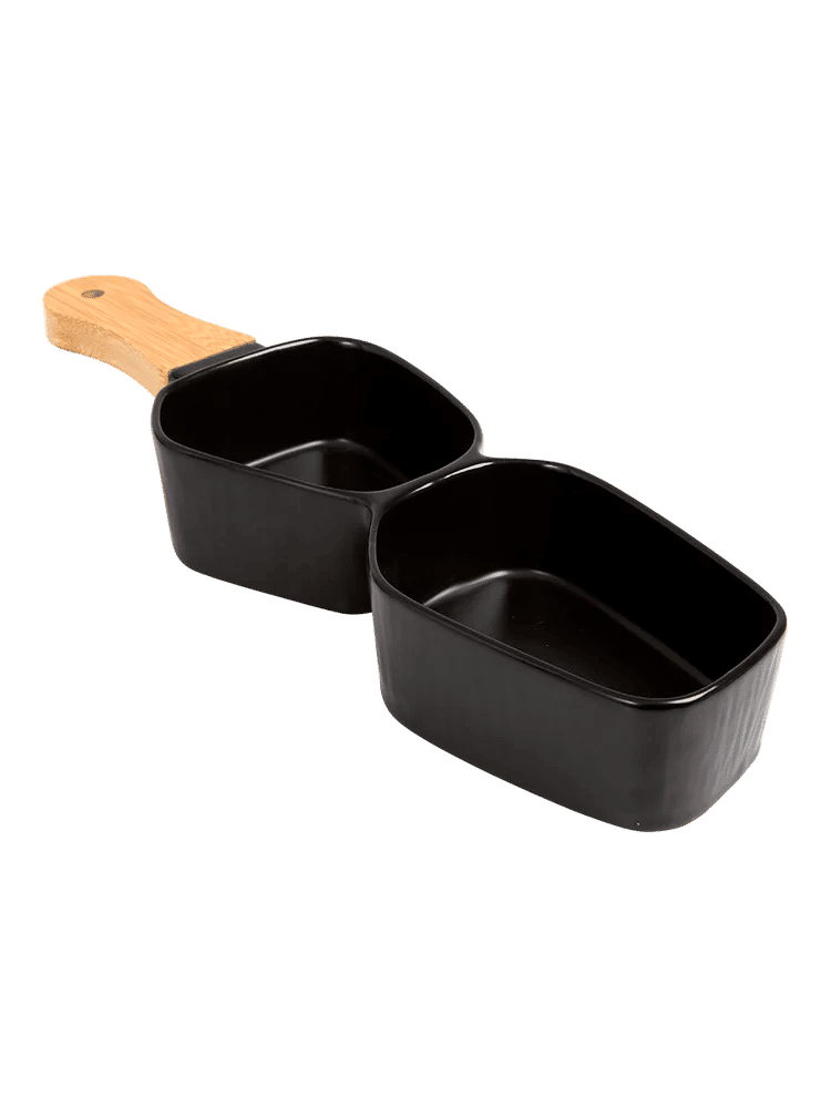 Dual Section Ceramic Serving Dish 37.5cm (6)
