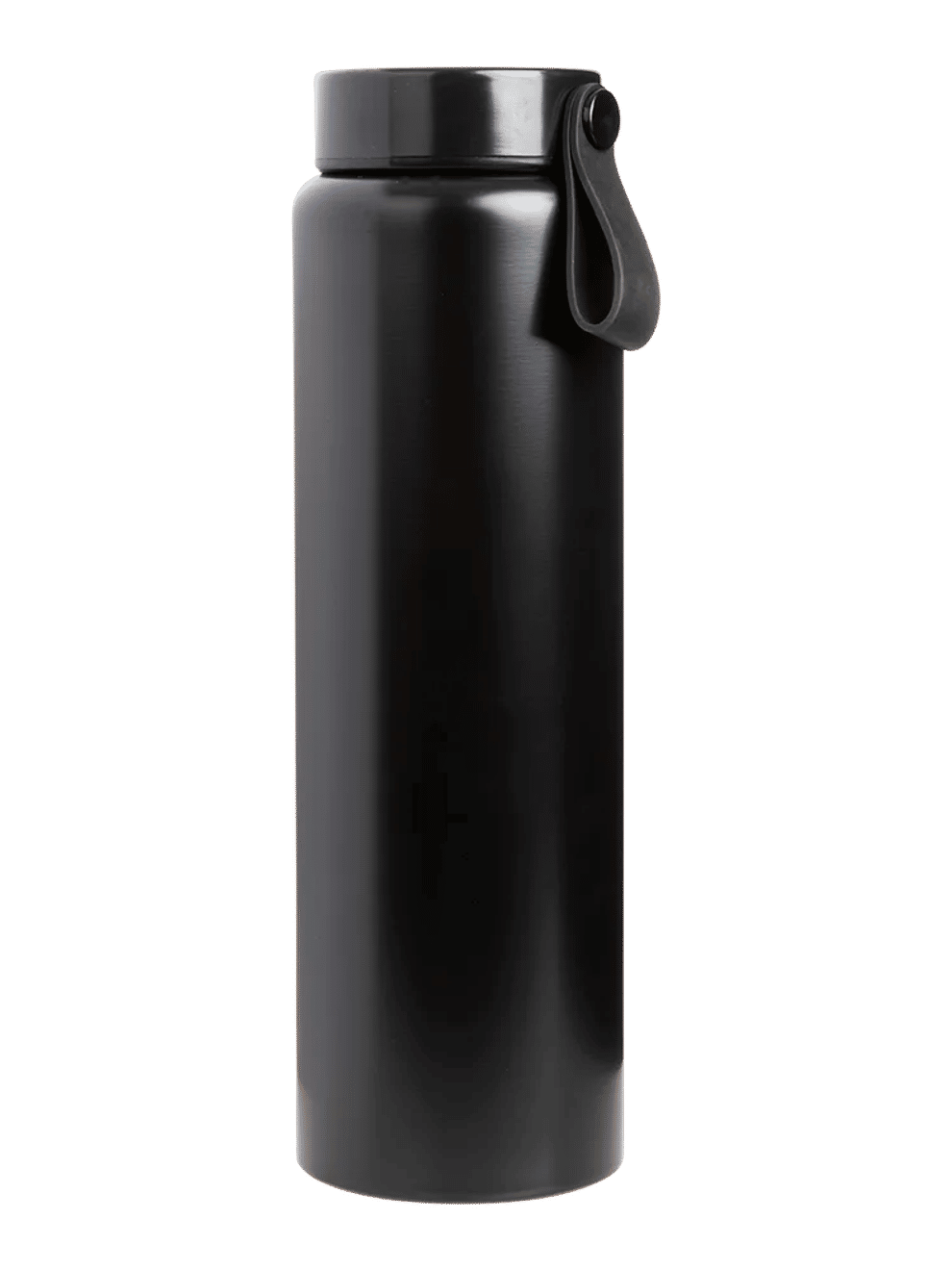 1L Black Stainless Steel Flask