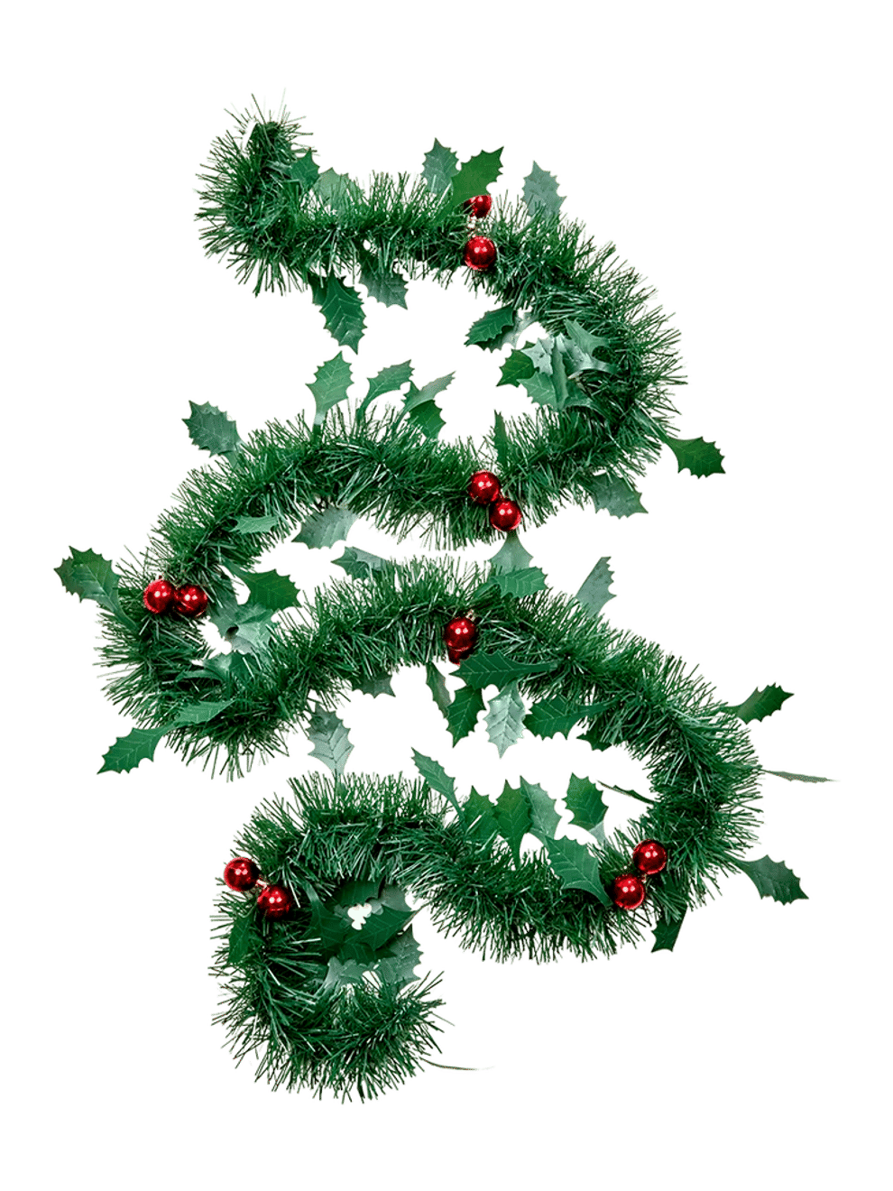 Christmas Holly Leaf Garland (1)