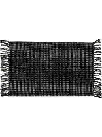 Woven Monochrome Patterned Mat