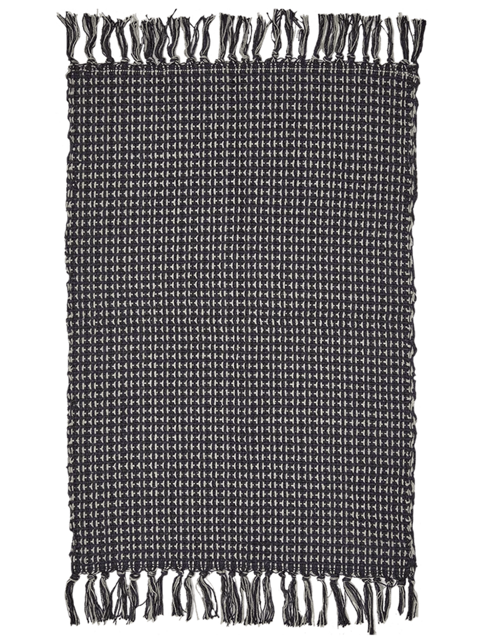 Woven Tassel Rug