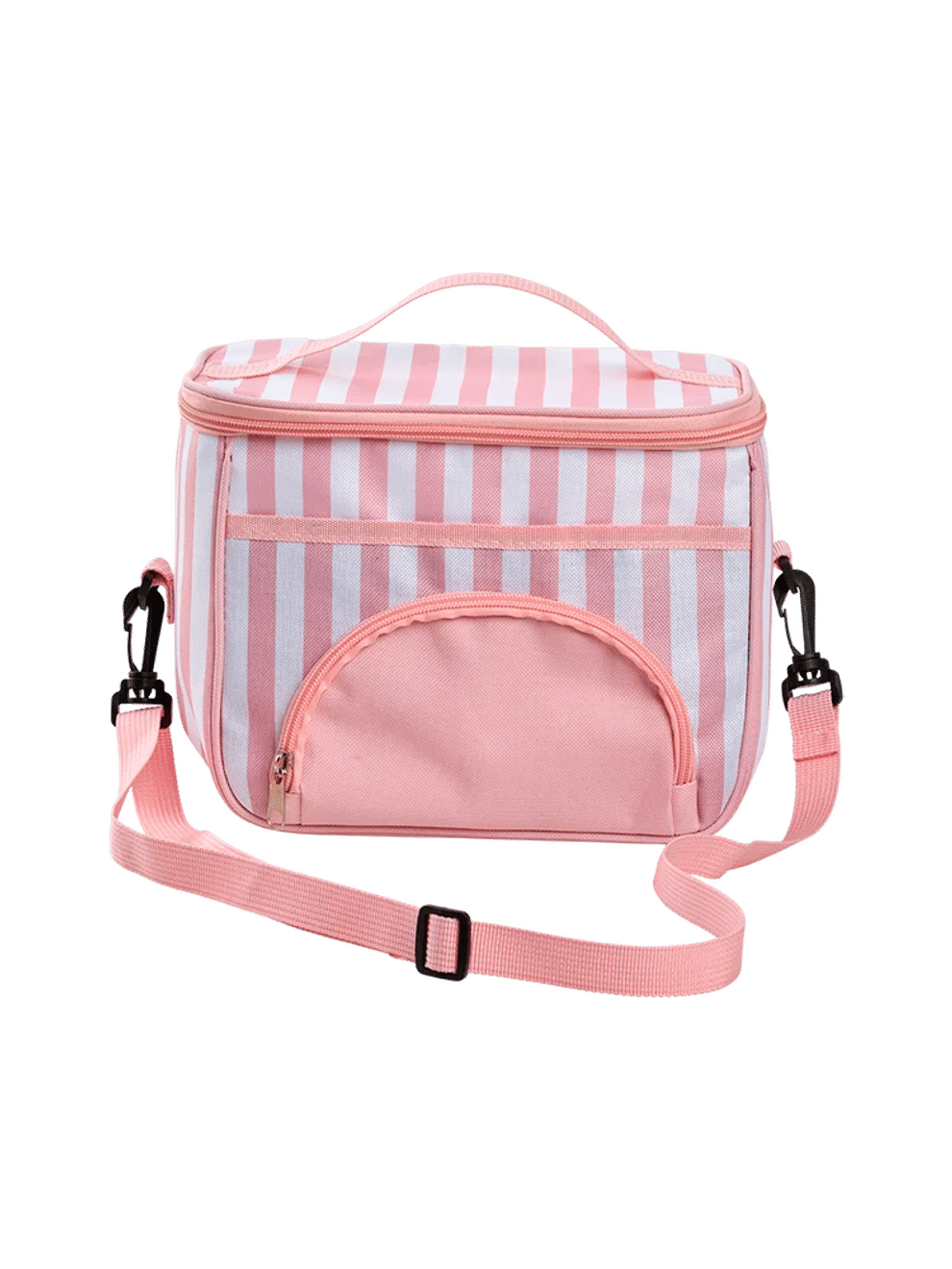 Striped Insulated Lunch Bag Assorted (6)