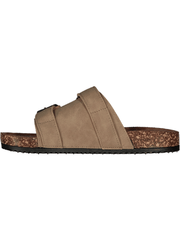 Double Buckle Cork Sandals