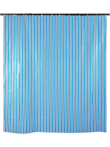 Coastal Striped Shower Curtain
