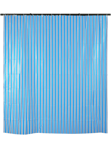 Coastal Striped Shower Curtain