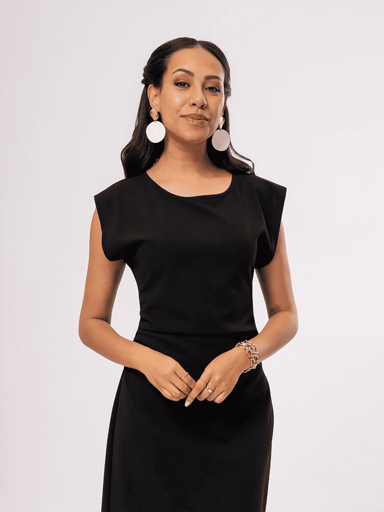 Black Shift Dress