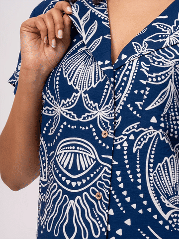 Printed Short Sleeve Shirt