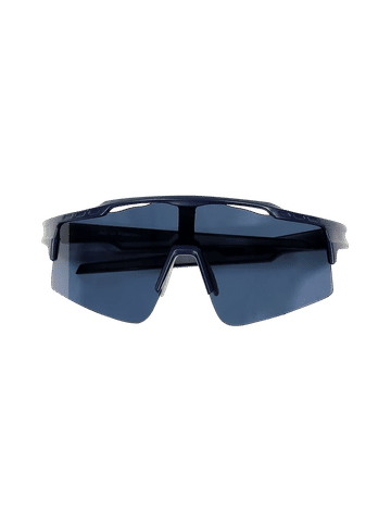 Sporty Navy Wrap Sunglasses