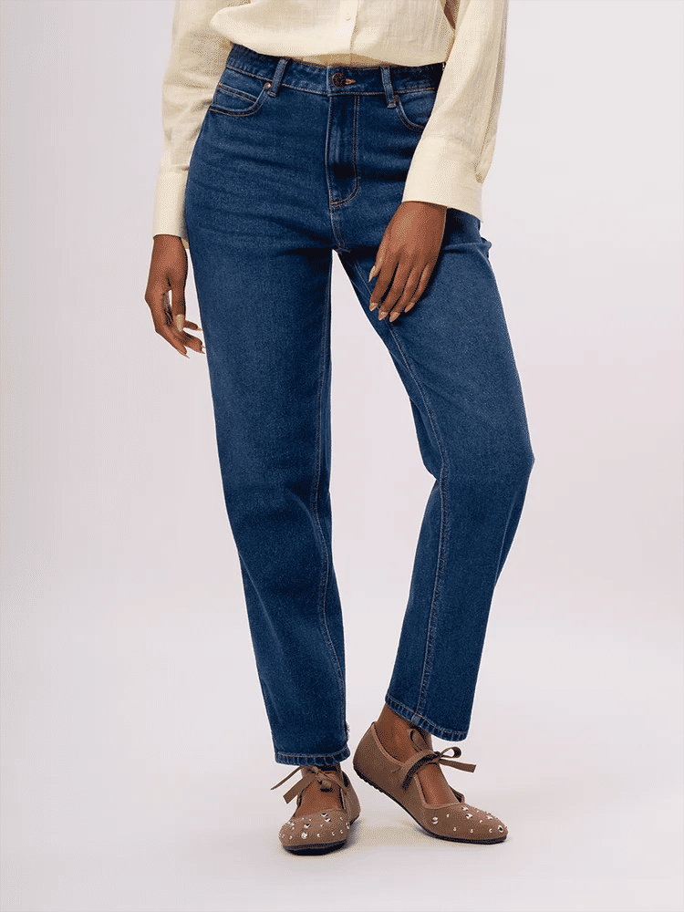 High Waist Denim Jeans