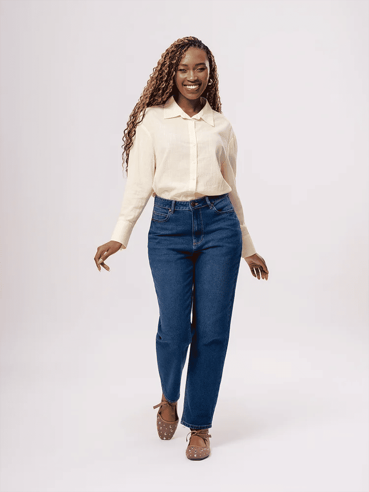 High Waist Denim Jeans (3)