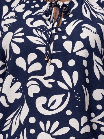Floral Print Woven Blouse