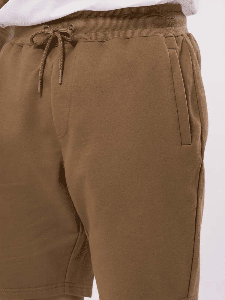 Cotton Drawstring Shorts (1)