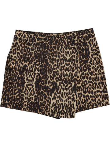 Animal Print Shorts