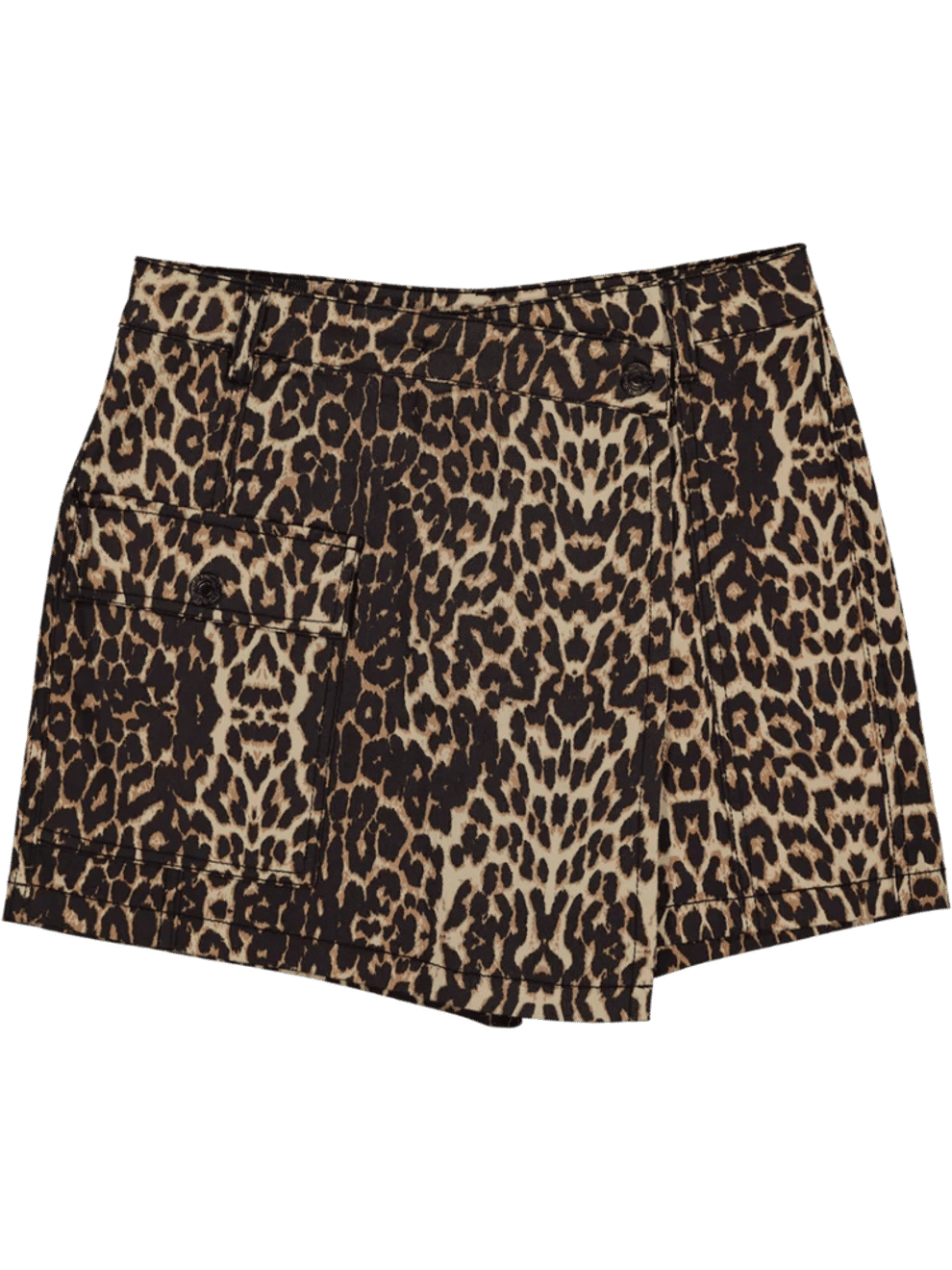 Animal Print Shorts