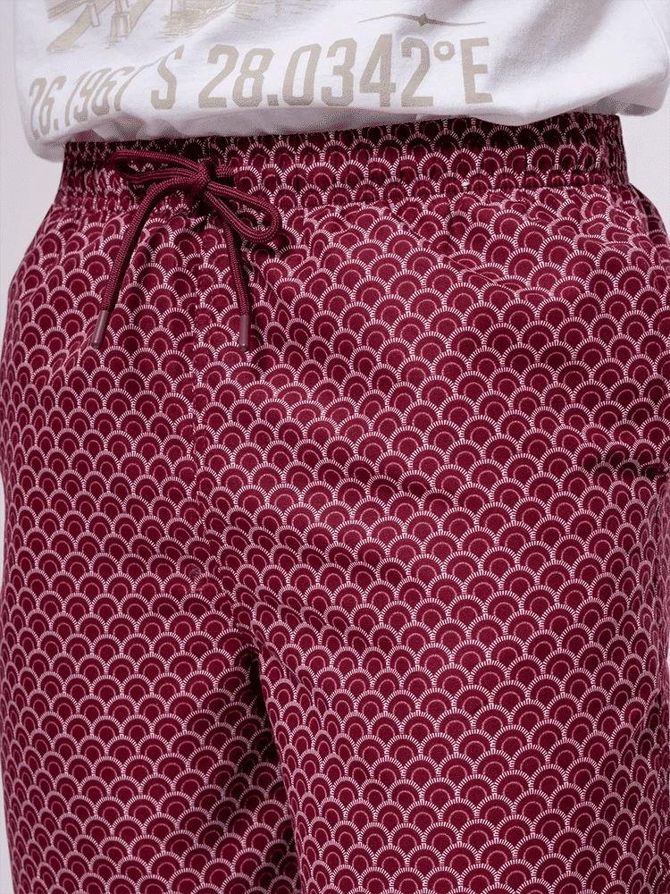 Patterned Swim Shorts (1)