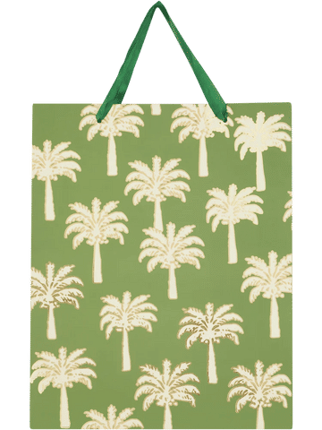 Palm Tree And Scallop Gift Bag