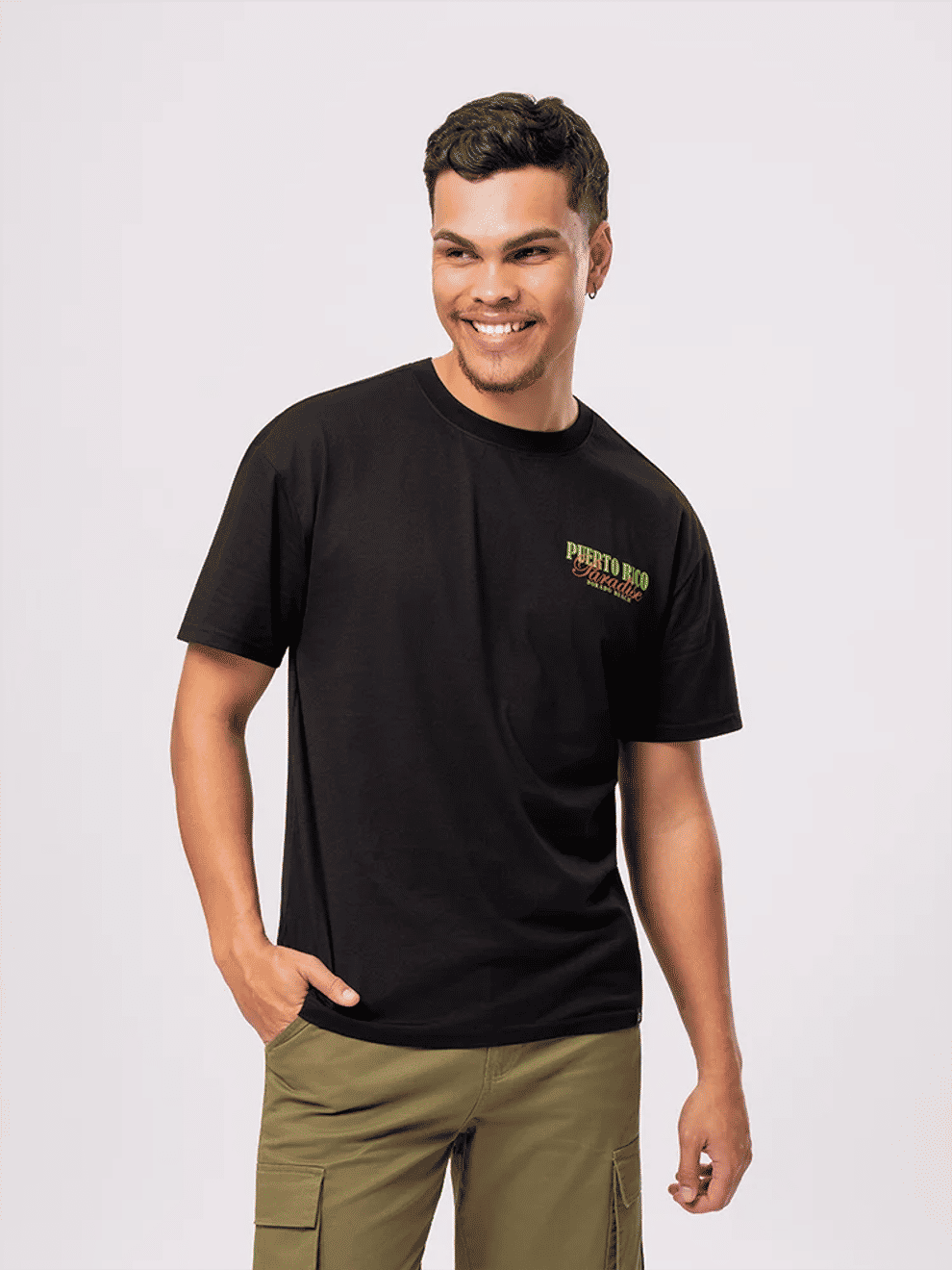 Black Fashion T-Shirt