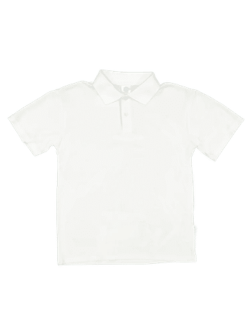 White Primary School Golf Shirt