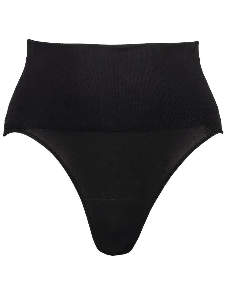 Black High Waist Shapewear Panty