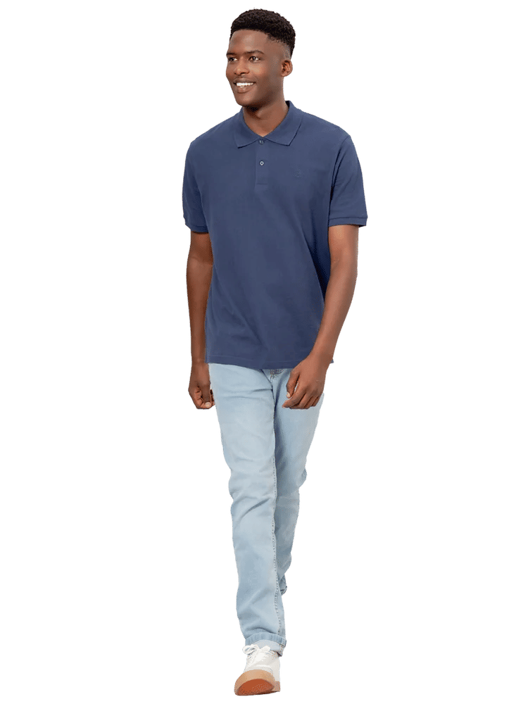 Blue Golfer Shirt