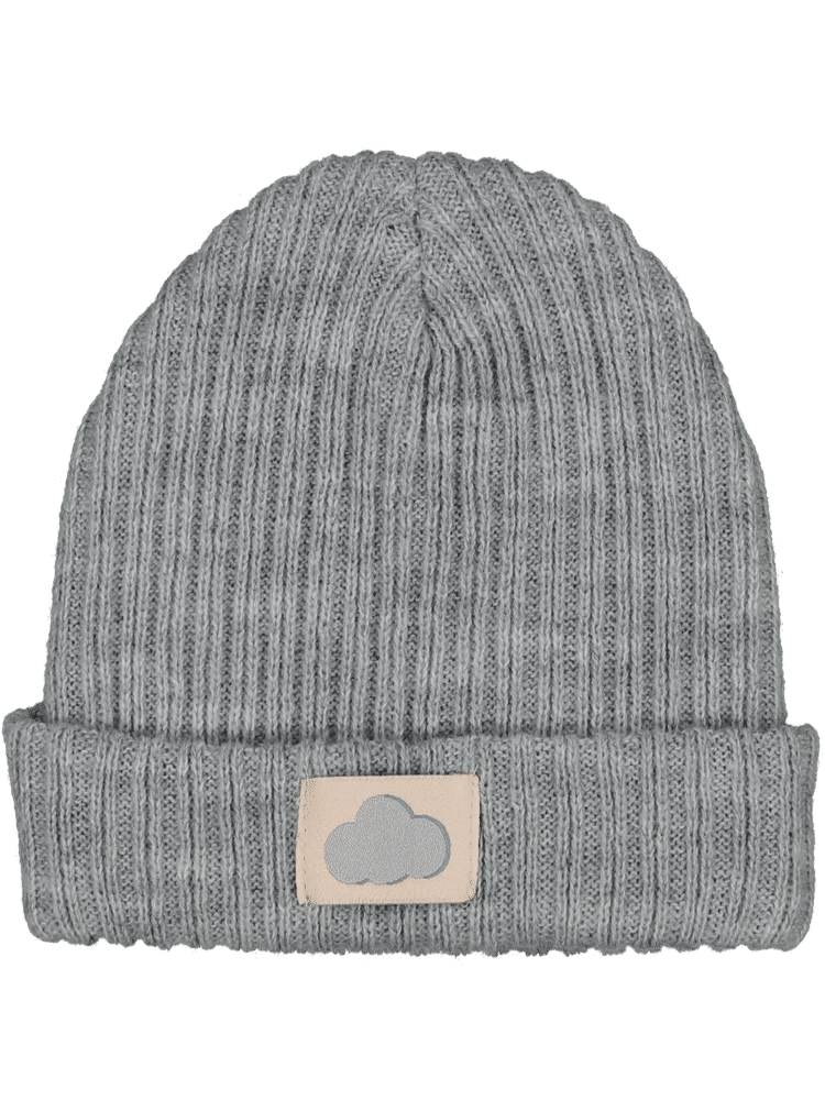 Grey Knit Beanie