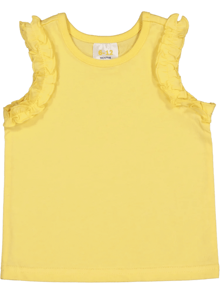 Yellow Flared Vest