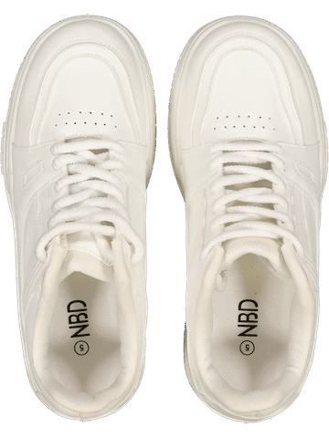 White Retro Sneakers