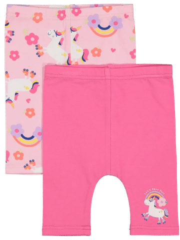2 Pack Unicorn Leggings