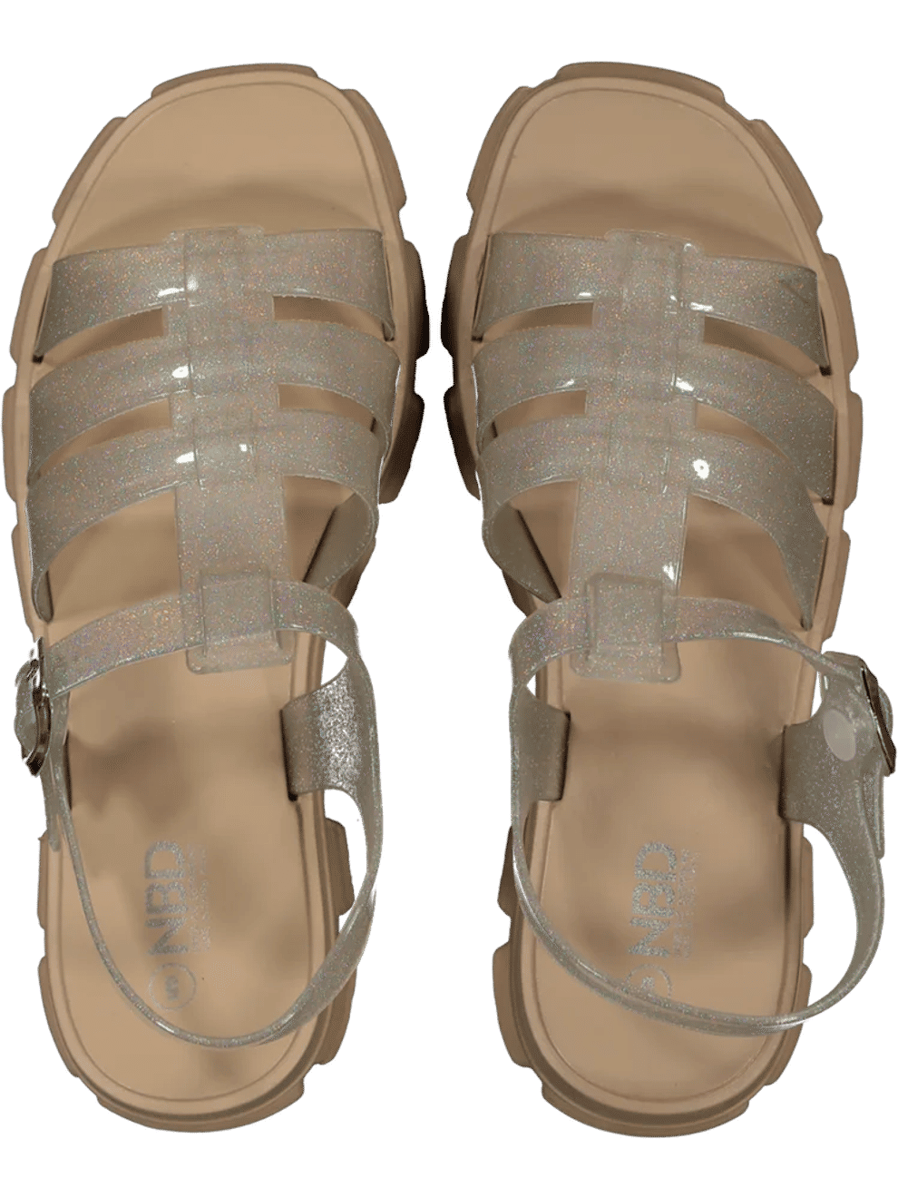 Glitter Chunky Sandals