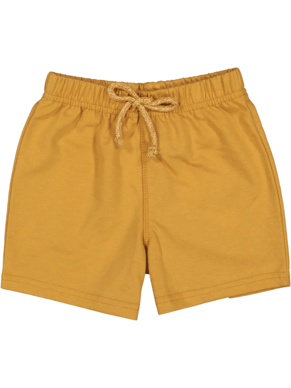 Mustard Yellow Fleece Shorts