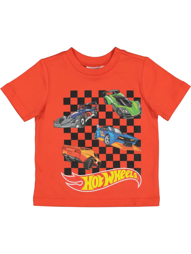 Orange Hot Wheels T-Shirt