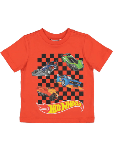 Orange Hot Wheels T-Shirt