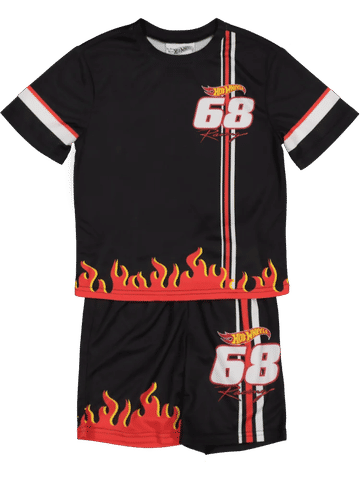 Hot Wheels Top And Shorts Set