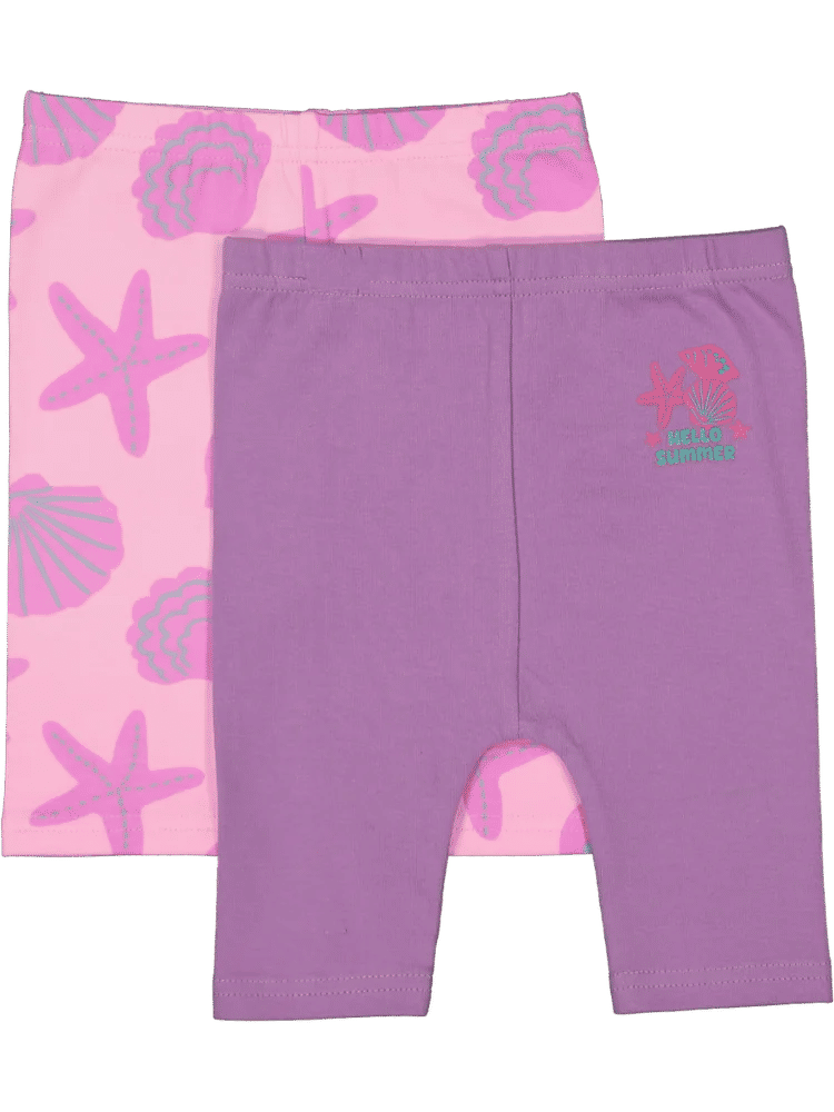 2 Pack Purple Leggings