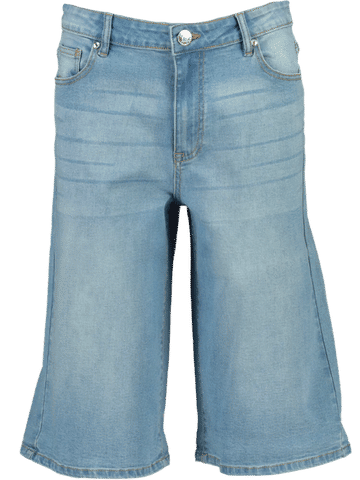 Acid Wash Denim Shorts