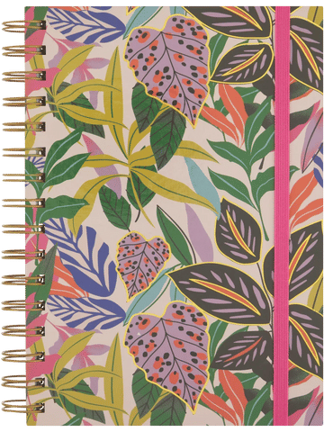 A5 Leafy Notebook