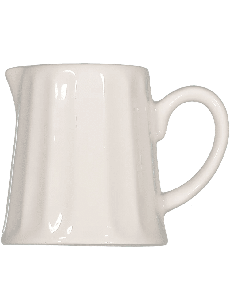 White Milk Jug